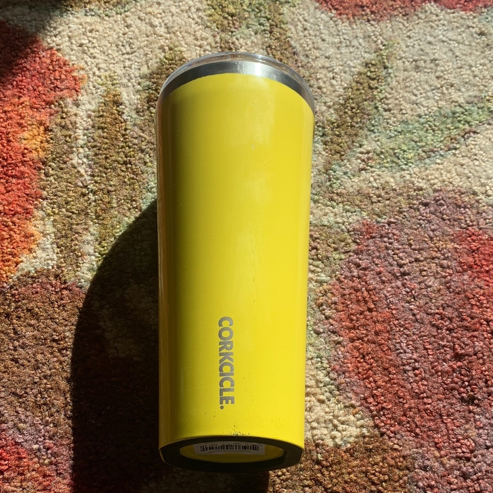 Corkcicle Sunny Yellow Tumbler